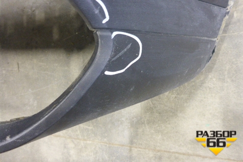 Бампер задний (после 2014г под парктроник) (7P5807421B) для Porsche Cayenne с 2010-2017г (Каен)