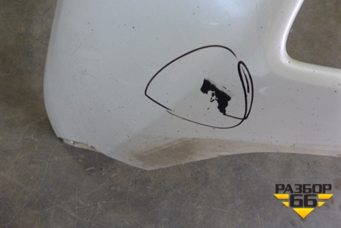 Бампер задний (до 2017г под парктроник) (5215960500) для Toyota Land Cruiser Prado(150) с 2009г (Ленд Крузер Прадо)