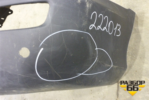 Бампер задний (до 2015г под парктроник) (5215942190) для Toyota Rav-4 с 2012-2019г (Рав 4)