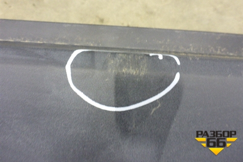 Бампер задний (до 2015г под парктроник) (5215942190) для Toyota Rav-4 с 2012-2019г (Рав 4)