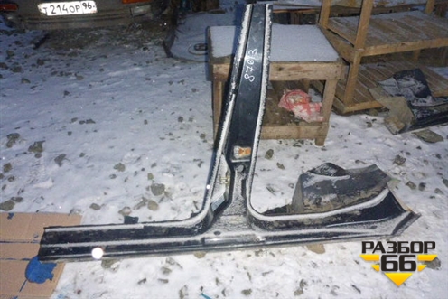 Порог со стойкой левый для Chery Fora(A21) с 2006г