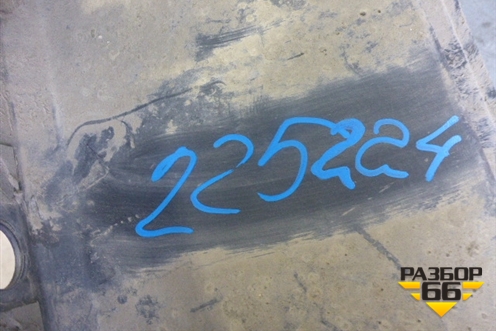 Юбка заднего бампера (под парктроник) (5E5807521) для Skoda Octavia (A7) с 2013г (Октавия)