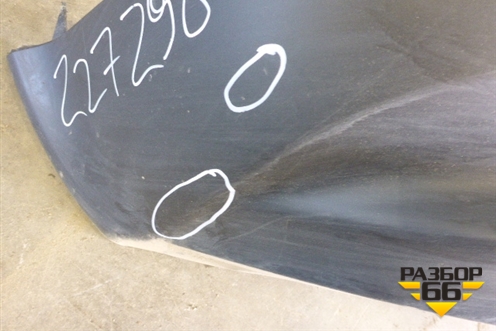 Юбка заднего бампера (до 2014г) (850B21KA1A) для Nissan Juke (F15) с 2010-2019г (Жук)