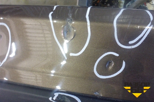 Бампер задний (с юбкой после 2010г под парктроник) для BMW X5 E70 с 2007-2013г (Х5 Е70)