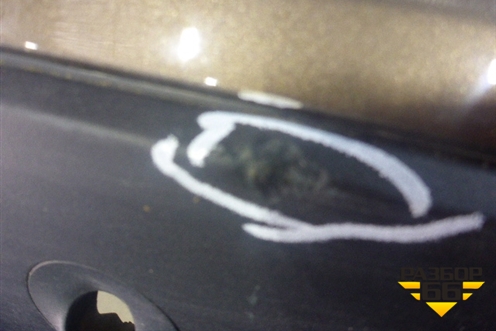 Бампер задний (с юбкой после 2010г под парктроник) для BMW X5 E70 с 2007-2013г (Х5 Е70)