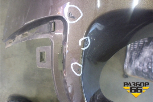 Бампер задний (с юбкой после 2010г под парктроник) для BMW X5 E70 с 2007-2013г (Х5 Е70)