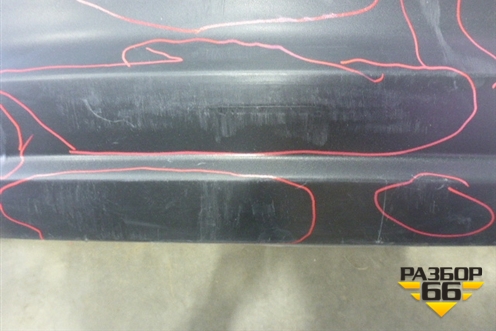 Бампер задний (под парктроник) (KD4750221) для Mazda CX 5 с 2012-2016г (СХ5)