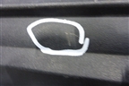 Накладка заднего бампера (до 2012г) (5216260040) для Toyota Land Cruiser (200) с 2008г (Ленд Крузер)