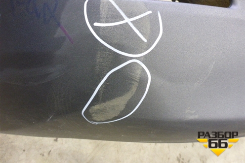 Бампер задний (до 2015г) (5215942190) для Toyota Rav-4 с 2012-2019г