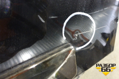 Дверь задняя левая (821013KC2A) для Nissan Pathfinder (R52R) с 2012-2020г