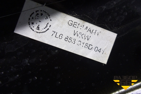 Накладка стойки (центральной правой) для Volkswagen Touareg c 2002-2010г (Туарег)