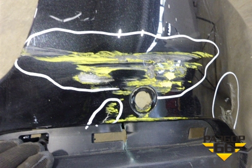 Бампер задний (под парктроник) (51127294392) для BMW X5 F15 с 2013г