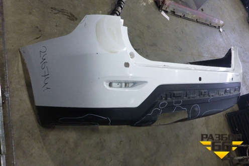 Бампер задний (под парктроник) (850223KN0H) для Nissan Pathfinder (R52R) с 2012-2020г