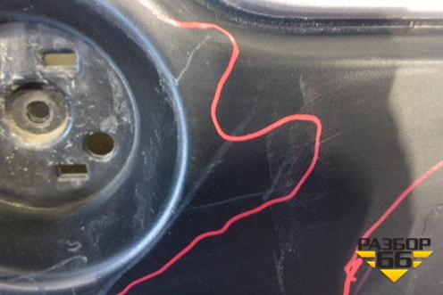 Бампер задний (85022JD00H) для Nissan Qashqai (J10E) с 2006-2013г (Кашкай)