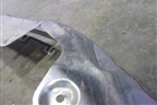 Юбка переднего бампера (хром) (4G0807733) для Audi A6 (C7) Allroad Quattro с 2012-2019г