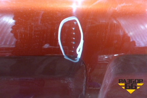 Бампер задний (под парктроник) (8R0807385C) для Audi Q5 c 2008-2017г (Ку 5)