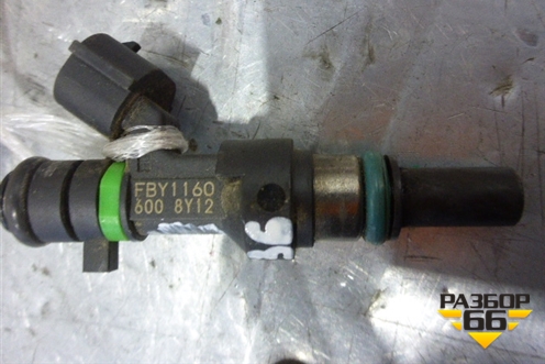 Форсунка инжекторная электрическая (FBY1160) для Nissan Qashqai (J10E) с 2006-2013г
