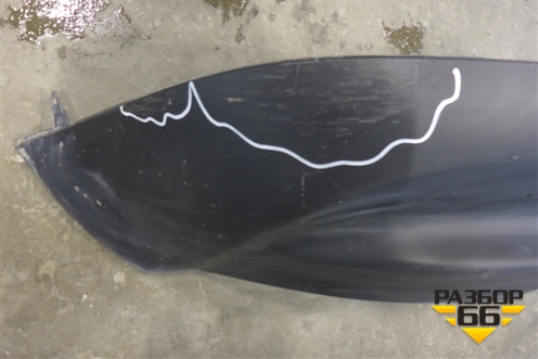 Юбка заднего бампера (до 2014г) (850B21KA1A) для Nissan Juke (F15) с 2010-2019г (Жук)