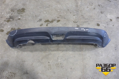 Юбка заднего бампера (до 2014г) (850B21KA1A) для Nissan Juke (F15) с 2010-2019г (Жук)