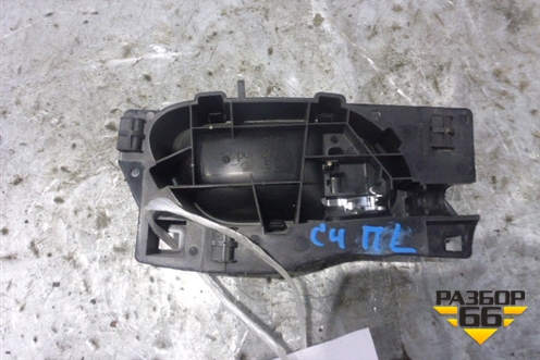 Ручка внутренняя двери передней левой (9657086277) для Citroen C4 с 2005-2011г