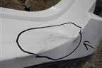 Бампер задний (до 2014г под парктроник с накладкой) для BMW X3 F25 с 2010-2017г
