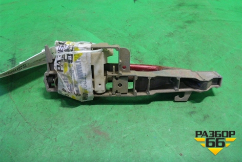 Ручка наружная двери задней левой (9653401680) для Peugeot 407 с 2004г