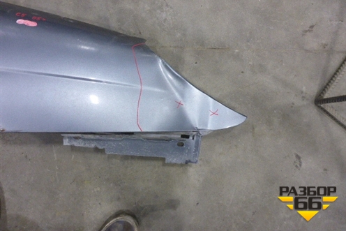 Крыло переднее правое для Citroen C5 с 2005-2008г