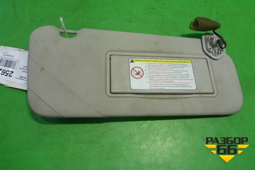 Козырёк солнцезащитный правый для Citroen C5 с 2005-2008г