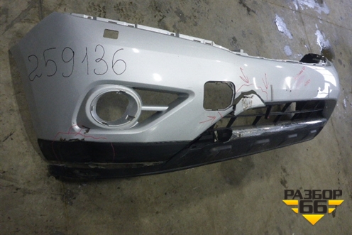 Бампер передний (с юбкой под омыватели) (620223KY0H) для Nissan Pathfinder (R52R) с 2012-2020г