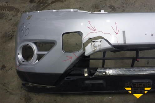 Бампер передний (с юбкой под омыватели) (620223KY0H) для Nissan Pathfinder (R52R) с 2012-2020г