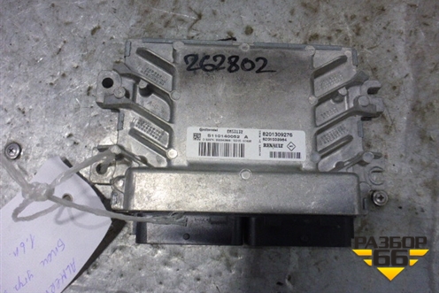 Блок управления двигателем (1.6л МКПП) (8201309276) для Nissan Almera G15 с 2012г