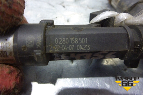 Форсунка инжекторная электрическая (1.4л Z14XEP) (0280158501) для Opel Astra H с 2004-2015г