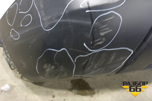 Бампер задний (85022JD00H) для Nissan Qashqai (J10E) с 2006-2013г (Кашкай)