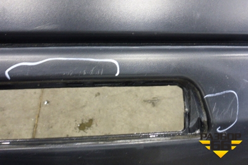 Бампер задний (85022JD00H) для Nissan Qashqai (J10E) с 2006-2013г (Кашкай)