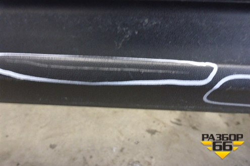 Бампер задний (после 2014г под парктроник) (7P5807421B) для Porsche Cayenne с 2010-2017г (Каен)