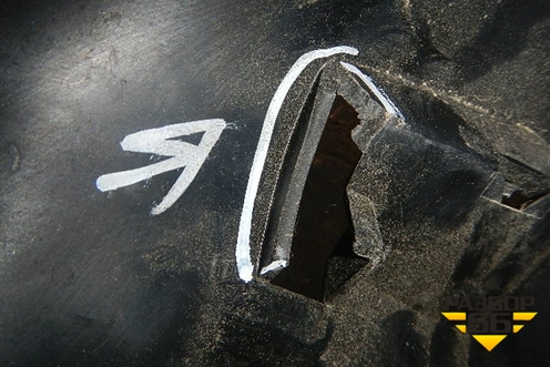 Корпус зеркала левого для Nissan Note (Е11) с 2005-2013г