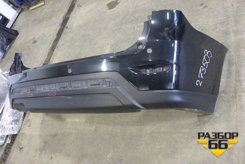Бампер задний (под парктроник) (850223KN0H) для Nissan Pathfinder (R52R) с 2012-2020г