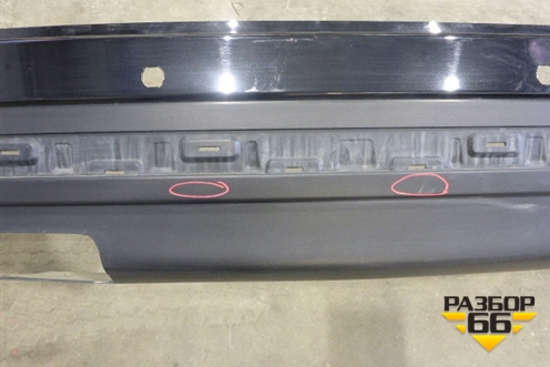 Бампер задний (под парктроник) (850223KN0H) для Nissan Pathfinder (R52R) с 2012-2020г