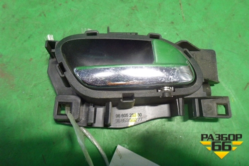 Ручка внутренняя двери передней правой (9660525380) для Peugeot 408 с 2012г