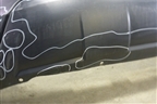 Бампер задний (85022JD00H) для Nissan Qashqai (J10E) с 2006-2013г (Кашкай)