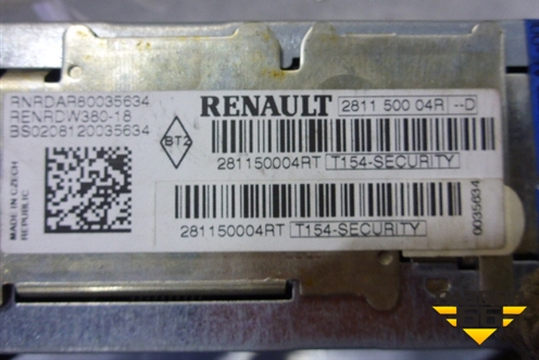 Магнитола (Код 6851) (281150004R) для Renault Laguna-3 с 2009г