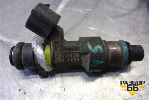 Форсунка инжекторная электрическая (2.0л M4RC704) (FBY2850) для Renault Laguna-3 с 2009г