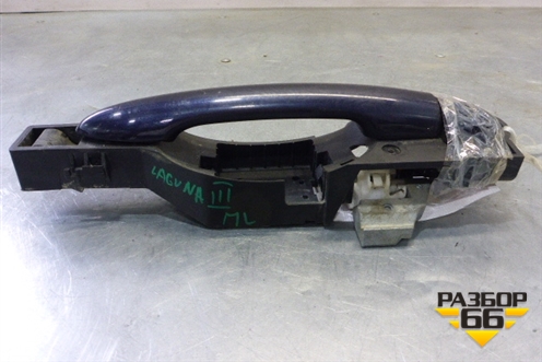 Ручка наружная двери передней левой для Renault Laguna-3 с 2009г