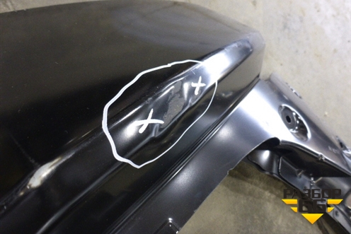 Дверь багажника без стекла (новая) (9672664480) для Peugeot 208 с 2012-2019г