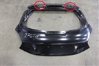 Дверь багажника без стекла (новая) (9672664480) для Peugeot 208 с 2012-2019г