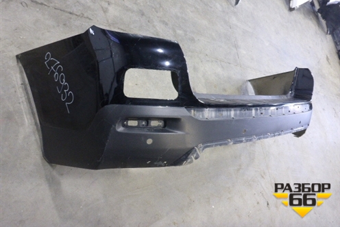 Бампер задний (под парктроник) (5215948170) для Toyota Highlander с 2007-2013г