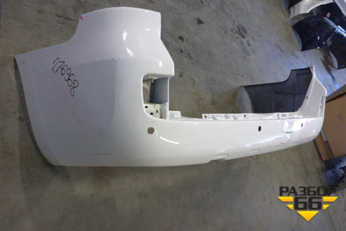 Бампер задний (до 2015г под парктроник) (5215960998) для Toyota Land Cruiser (200) с 2008г (Ленд Крузер)