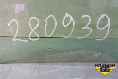Стекло двери задней левой (новое седан 2000г) (920381) для Peugeot 406 с 1999-2004г