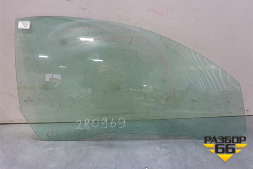 Стекло двери передней правой (кабриолет новое 2003г) (920284) для Peugeot 206 с1998г