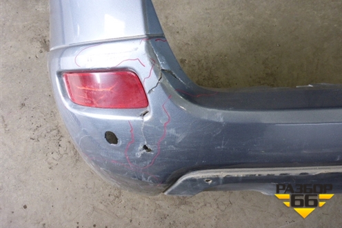 Бампер задний (под парктроник) (85022JY04H) для Renault Koleos с 2008-2016г